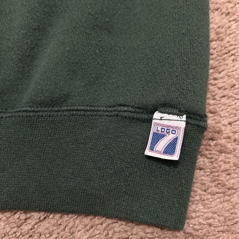 Logo 7 Green Bay Packers Vintage Sweatshirt Embroidered Graphic Size XL *READ - Picture 7 of 10